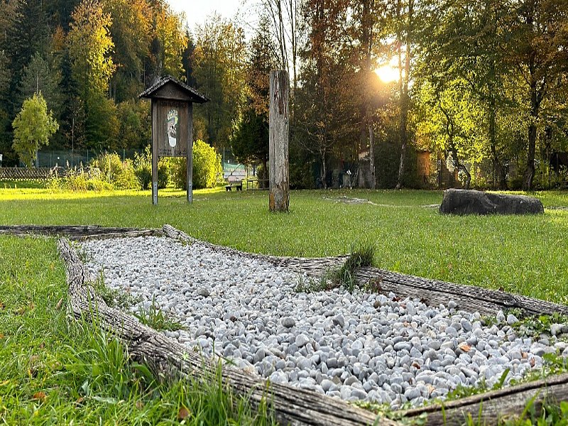 Barfuß-Pfad in Bad Faulenbach
